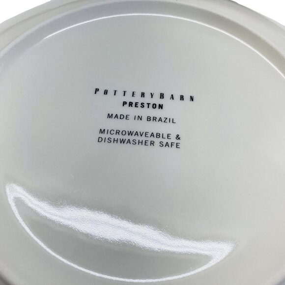 Pottery Barn Preston Holiday Polar Bear Dessert Plates Set Of 4 Christmas 8.5" - Picture 4 of 5